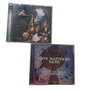 Dave Mathews Band Cd Lot - Listener Supported & Under the Table